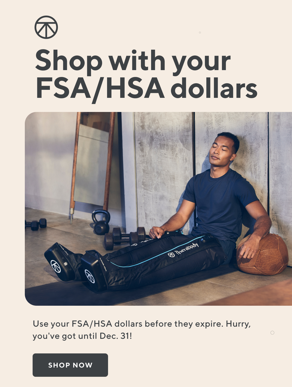 Leftover FSA/HSA dollars? Therabody